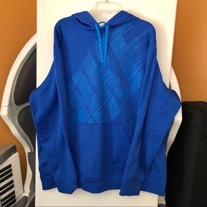 Blue Nike Therma Fit Hoodie